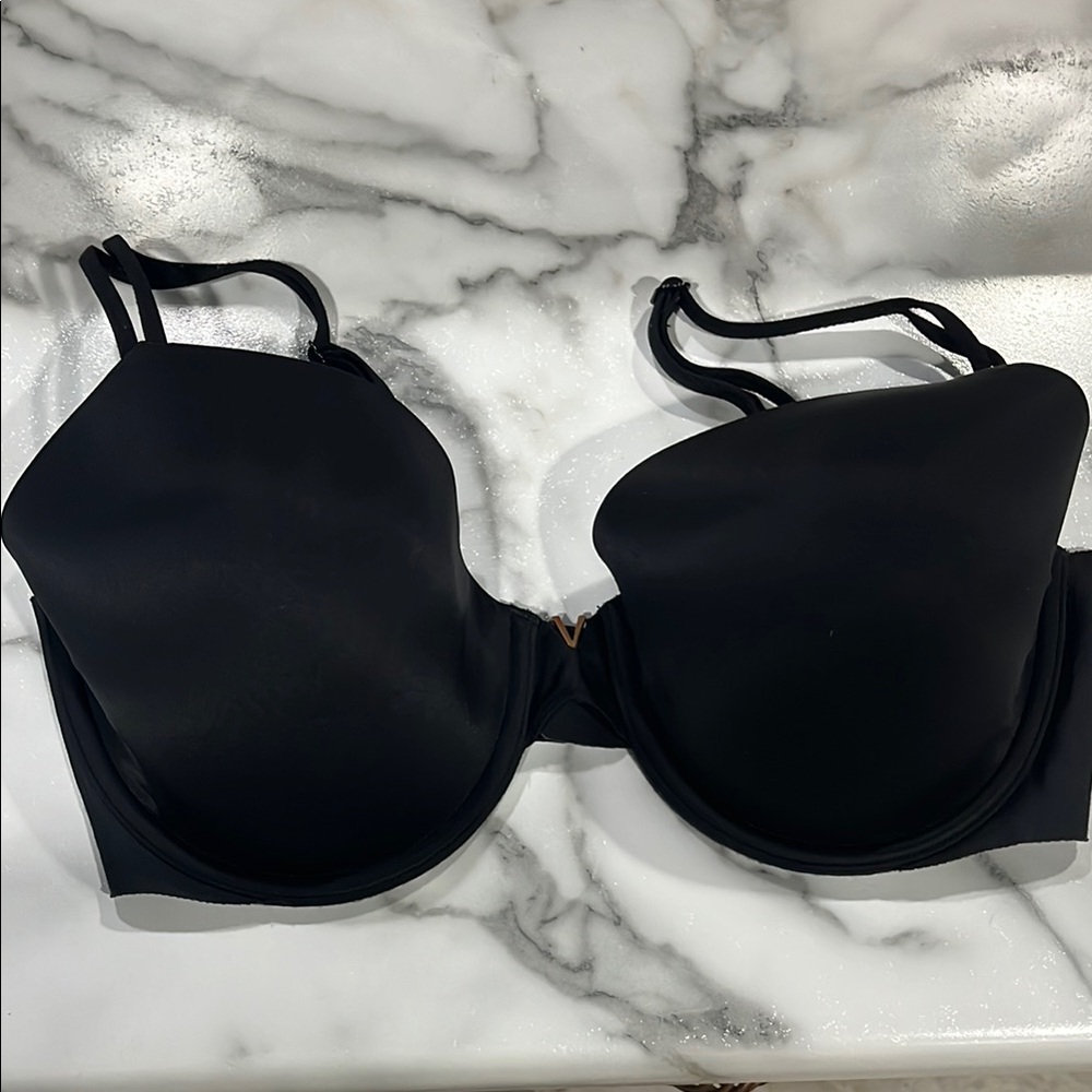 Victoria’s Secret lined perfect coverage bra 34DD Elegant Black Women's Bra